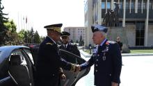 قائد أركان الجيش الجوي يلتقي نظيره التركي في أنقرة